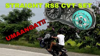 FULL RS8 CVT UPGRADE  NMAX 2021 MAINTENANCE  TOURING SET  ZEE MOTO [upl. by Evanthe]