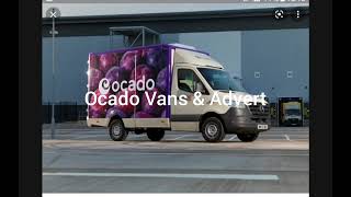 Ocado Vans amp Advert [upl. by Adnilym6]