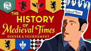 The Royal Origins of Medieval Times Dinner amp Tournament [upl. by Leonanie167]