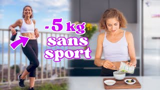 MAIGRIR SANS SPORT  💪 5kg sans sport cest possible  😱 [upl. by Neelhsa]