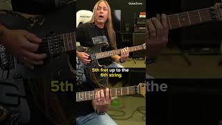 Learn To Play Jessies Girl By Rick Springfield In 60 Seconds stevestine guitarzoom shorts [upl. by Dannye]