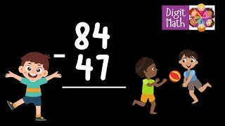 2Digit Subtraction with Regrouping  Column Subtraction Grade 2 Mastering doubledigit Subtraction [upl. by Ardnasxela]