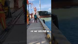 Big Accident on the ship 🚢😔 very Denjures view 🌊🚢trending reels navyship shorts ytshort travel [upl. by Rosamond]