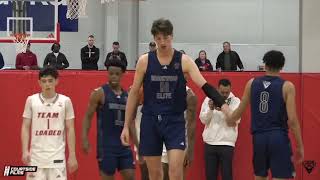 Florida Commit Olivier Rioux sets Guinness World Record height for a teenager to 79 HIGHLIGHTS [upl. by Senior355]