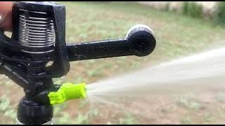 Saaras sprinkler with plastic riser pipe [upl. by Ettennaej]