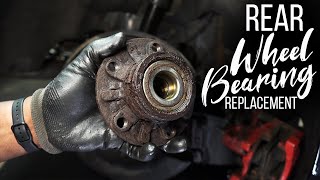 20102014 VW MK6 GTI Rear Wheel Bearing Replacement [upl. by Arbua306]