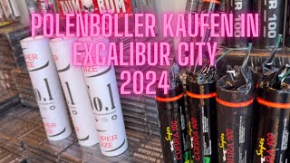 Feuerwerk kaufen in Excalibur City Tschechien  Zündung 2024 [upl. by Asikal]