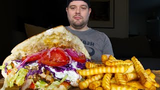 ASMR Deutsch Doner Kebab Mukbang ASMR  Dave Kay ASMR [upl. by Attennhoj878]