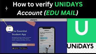 How to verify UNIDAYS Account Edu mail Free AirPods amp Apple Pencil  Verify Apple Unidays Account [upl. by Affrica]