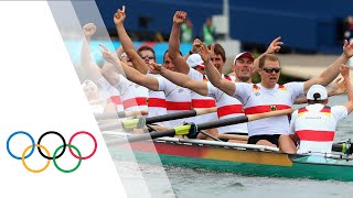 Germany Win Mens Eight Rowing Gold  London 2012 Olympics [upl. by Adnil]