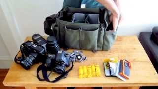 Domke F2 Bag for Mamiya 7ii  DSLR [upl. by Naleag]