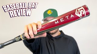 2025 Louisville Slugger Meta 3 BBCOR TwoPiece Composite Baseball Bat  Bat Specs Review [upl. by Harrat]