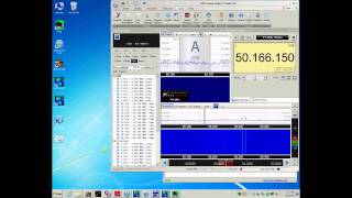 SDR Console to Rig CAT Sync and Audio Connections [upl. by Roumell]