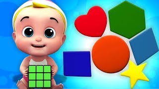 Formen Lied für Kinder  reime in deutsch  Kinderlieder  Shapes Song  Junior Squad Deutschland [upl. by Sheridan]