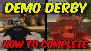 How To Complete Demo Derby In DUSTY TRIP [upl. by Blondell]