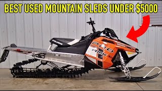 Best Used Mountain Sleds for UNDER 5000 [upl. by Em168]