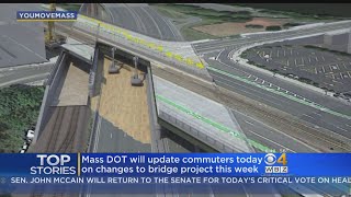 MassDOT Updates Commuters On Comm Ave Bridge Replacement [upl. by Parsons613]