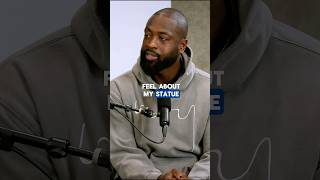 DWAYNE WADE TALKS ABOUT HIS STATUE dwaynewade miamiheat basketball nba [upl. by Eigna]