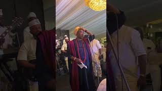 WASIU AYINDE SERENADES GUESTS AT THE BURIAL CEREMONY OF PASTOR ADEKITE [upl. by Costa258]