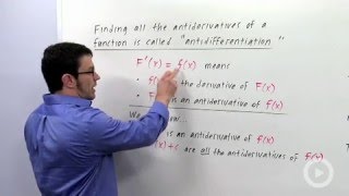 Definition of Indefinite Integrals [upl. by Ilyse399]