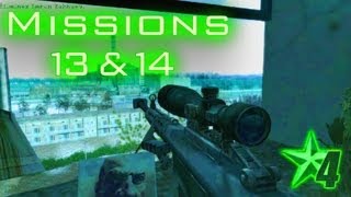 FR CoD4 Sniper Mission Camouflage  Une balle un mort all ghillied up [upl. by Dorran]