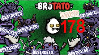 Brotato Endless  New World Record  Wave 178 Danger 5  Patch 1003 Full Run from my stream [upl. by Esilec]