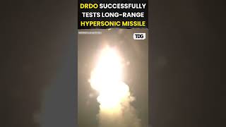 Watch  India successfully conducts a test launch of its longrange hypersonic missile viral [upl. by Mraz]