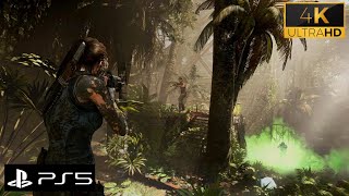 Shadow of the Tomb Raider  Porvenir Oil Fields  PS5  4k 60fps  HDR  No Commentary [upl. by Enhpad105]