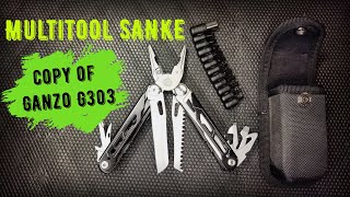 Multitool SANKE 32in1 copy of Ganzo G303 [upl. by Rossy440]