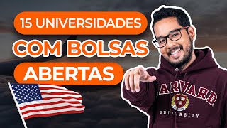 UNIVERSIDADES NOS ESTADOS UNIDOS COM BOLSAS DE ESTUDOS PARA BRASILEIROS [upl. by Reneta]