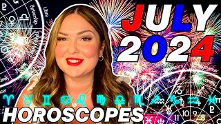 July 2024 Horoscopes  All 12 Signs [upl. by Zingale112]