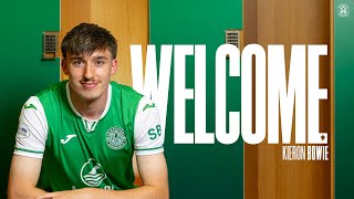 Welcome To Hibs  Kieron Bowie  Hibernian FC [upl. by Barayon]