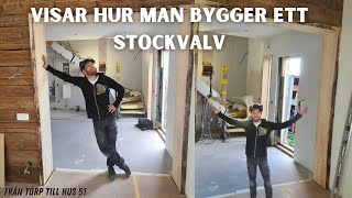 Från torp till hus 51Visar hur man bygger ett stockvalv [upl. by Natye]