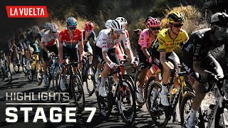 Vuelta a España 2024 Stage 7  EXTENDED HIGHLIGHTS  8232024  Cycling on NBC Sports [upl. by Lleihsad]