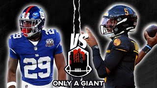 Washington Commanders vs New York Giants Week 9 Preview Only A Giant Podcast [upl. by Fawne]