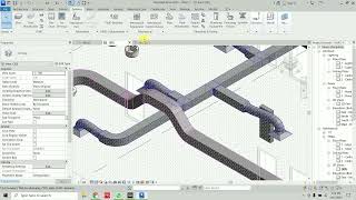 How to create Manual Duct Routing for Return and Exhaust System in Revit MEP 2023 [upl. by Eelymmij443]