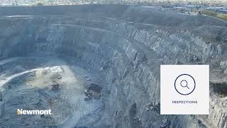 Newmont’s Porcupine Hollinger Open Pit Drone View [upl. by Ahsotan]