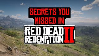 Secrets You Missed In Red Dead Redemption 2 [upl. by Selohcin]