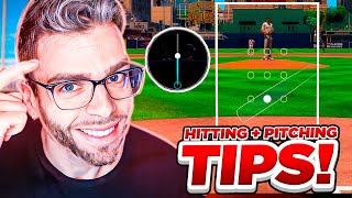 How to get GOOD at MLB The Show 23 Hitting amp Pitching Tips [upl. by Lemaj492]