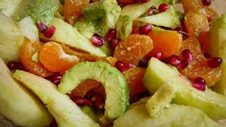 Salade Avocat amp Clémentine 🥑🍊  Sain amp Délicieux [upl. by Sommer283]