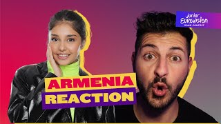 JUNIOR EUROVISION 2022 🇦🇲 ARMENIA REACTION  NARE  🤩 DANCE 🤩 [upl. by Nnahaid615]