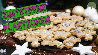 Zimtsterne Plätzchen  schnelle Weihnachtsplätzchen [upl. by Perren]