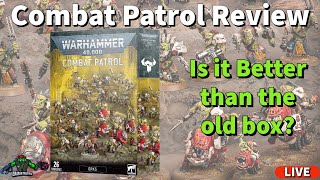 Orks Combat Patrol Unboxing Review  Warhammer 40k [upl. by Nayrda]