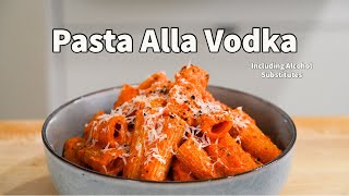 Pasta Alla Vodka With Alcohol Substitutes [upl. by Ahtelat]