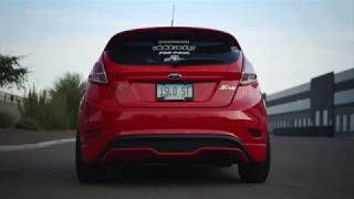 Fiesta ST MufflerResonator Delete Demo  LAUNCH CONTROL [upl. by Chang663]