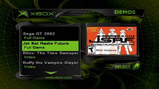 XBOX Demos Menu Sounds  music [upl. by Clarhe872]