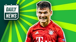 Transfer News FC Bayern einig mit Aranguiz FC Barcelona 9 Spieler auf der Streichliste [upl. by Anaitit547]