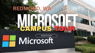 MICROSOFT EASTWEST CAMPUS TOUR  REDMOND WASHINGTON  RELAXING DRIVE [upl. by Ardnasyl436]