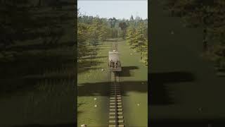 Single line rail The Self Balancing Monorailamazing invention of 19s facts train monorail [upl. by Alletnahs50]