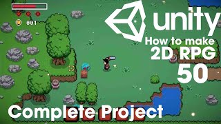 Make an 2D Top Down RPG in Unity Part50  Unity Complete Project [upl. by Isma]